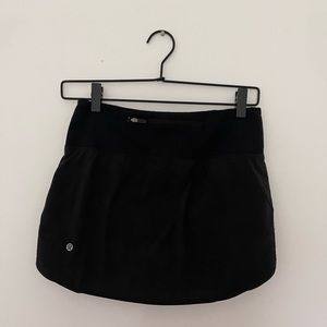 Lulu Lemon Straight Cut Tennis Skirt